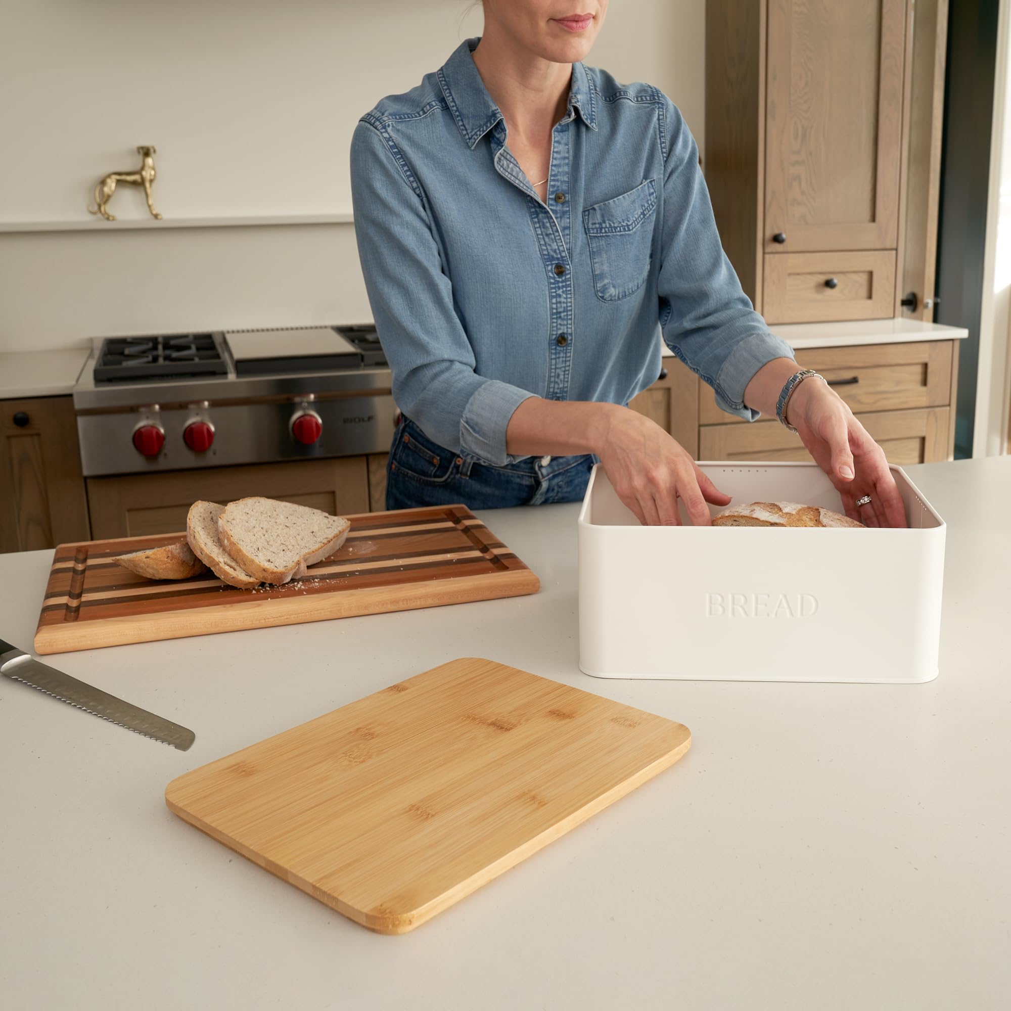 Amazon.co.jp: キッチンカウンタートップ用の木製蓋付きの美しい